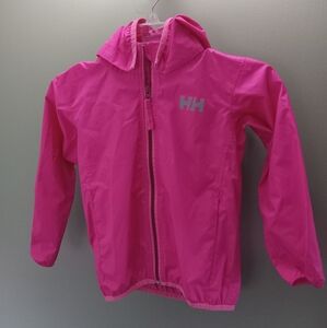 Helly Hansen girls rain coat